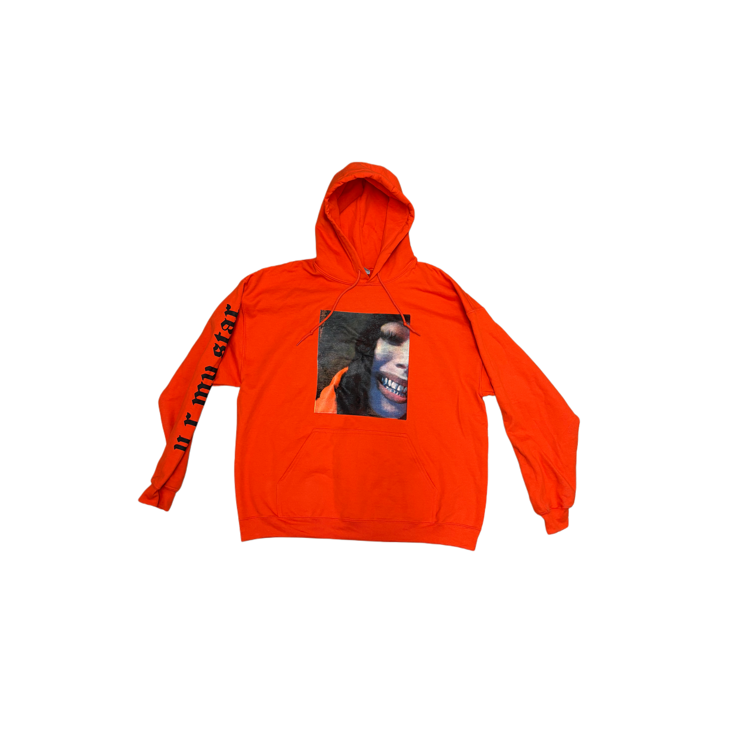 "U R M Y STAR" HOODIE (ORANGE)
