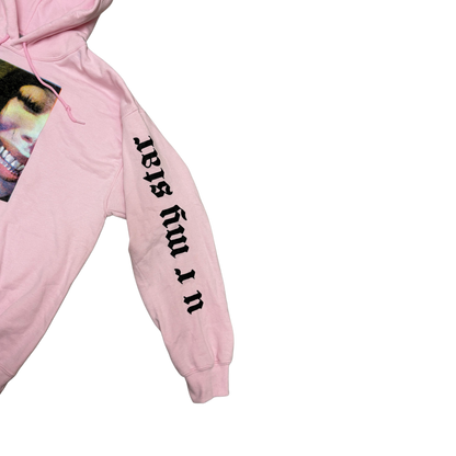 "U R MY STAR" HOODIE (PINK)